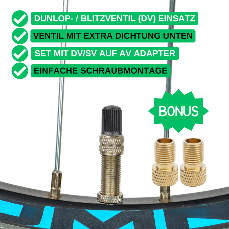 Laden Sie das Bild in Galerie -Viewer, Fietsventiel Reparatieset 20-delig voor Dunlopventiel tot 6 Bar – Ventielset – Fietsaccessoires
