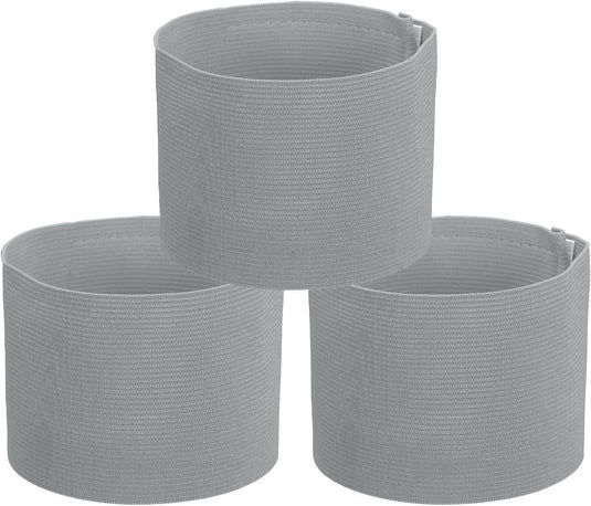 Aanvoerdersbanden voetbal 3 stuks verstelbaar donkerblauw – captain armbanden – sport accessoires