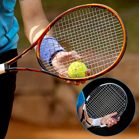 Racket frame beschermtape 5 meter zwart
