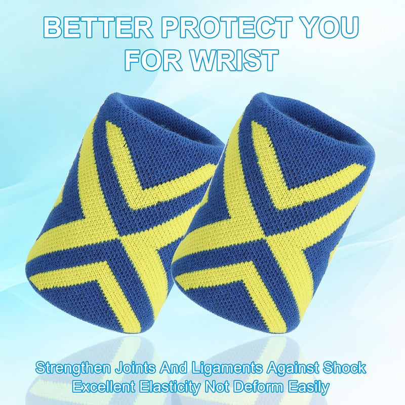 Laden Sie das Bild in Galerie -Viewer, Sport polszweetbanden 2 stuks voor dames en heren – absorberende polsbandjes – fitness accessoires

