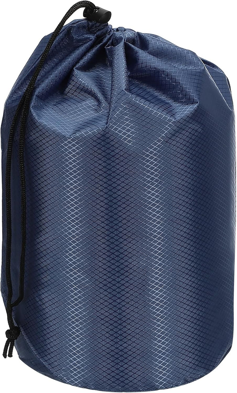Załaduj obraz do przeglądarki galerii, Waterdichte opbergzak 11 x 20 cm met trekkoord oranje – stuff sack – camping accessoires
