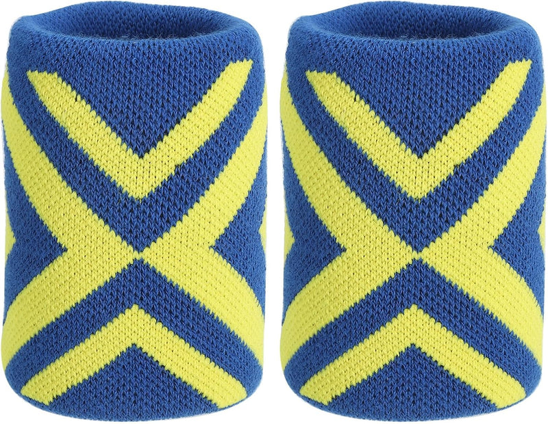 Laden Sie das Bild in Galerie -Viewer, Sport polszweetbanden 2 stuks voor dames en heren – absorberende polsbandjes – fitness accessoires
