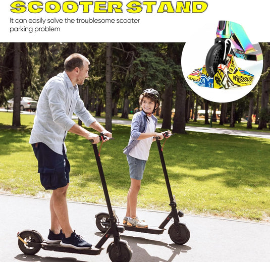 Universele Scooter Stand, Universele Stepstandaard voor Wielen van 95 mm tot 125 mm, Extra Stabiele Standaard, Stepstandaard voor Pro Freestyle Scooter, Stuntstep