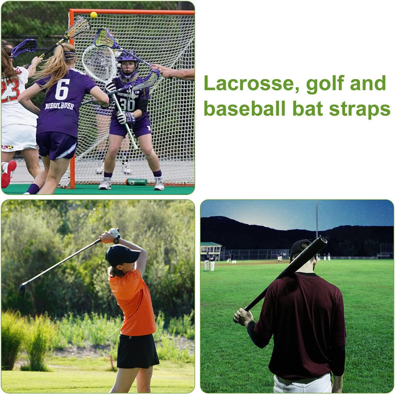 Laad afbeelding in Galerijviewer, PEUTIER 12pcs Lacrosse Stick Tapes, Cotton Lacrosse Tape 1in and 1/2in Non-Precut Hockey Stick Grip Tapes Sweat-Absorbent Lacrosse Stick Grip Tape for Lacrosse Golf Baseball Bats White Bar Cloth Tape
