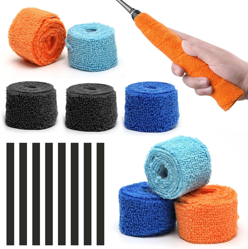 Laad afbeelding in Galerijviewer, Microfiber grip tape set 8 stuks multicolor
