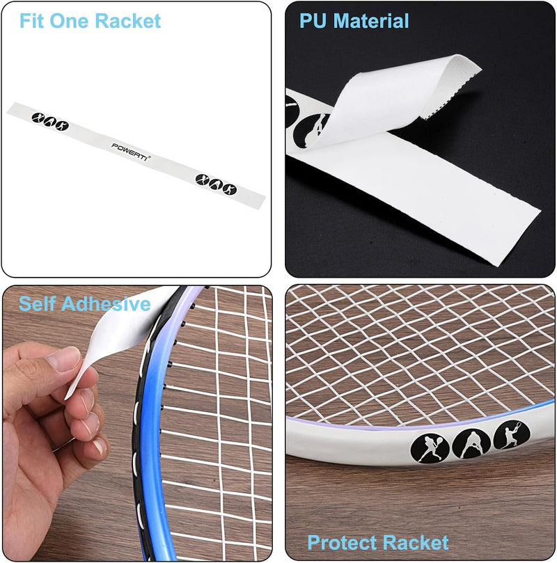 Laad afbeelding in Galerijviewer, Racket frame beschermtape 5 meter zwart

