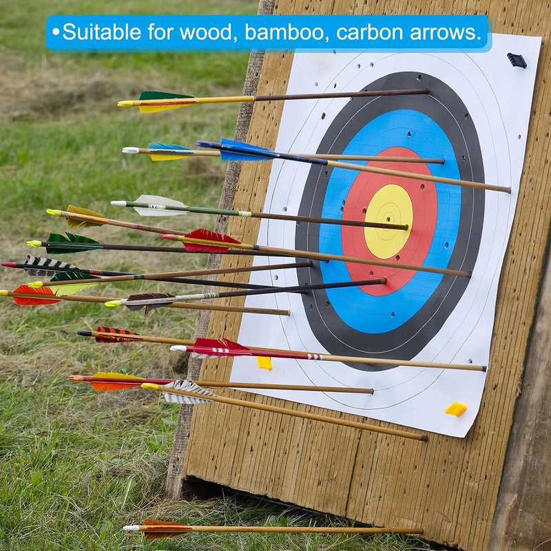 Laden Sie das Bild in Galerie -Viewer, Pijlveren 50 stuks 4 inch van kalkoenveer – arrow fletching – boogschieten accessoires
