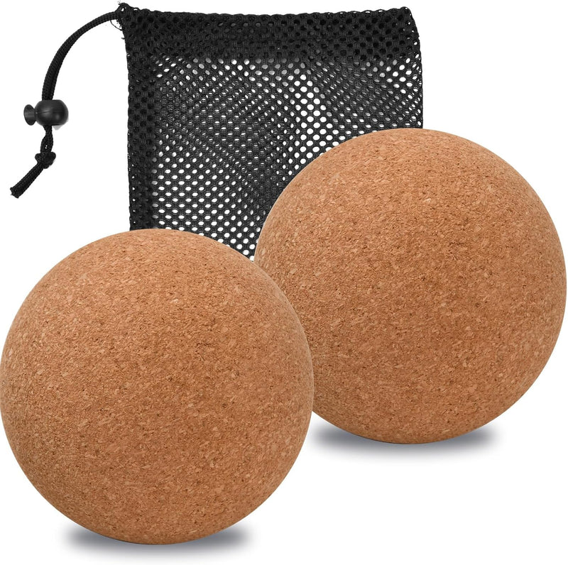 Load image into Gallery viewer, Kurk massageballen set van 2 stuks 6 cm
