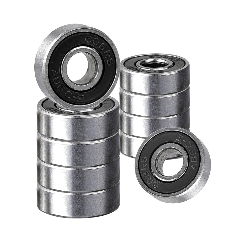 Load image into Gallery viewer, Rybtd 20 STUKS Skateboardlagers kleurenminiatuur, Dubbel afgeschermde lagers ABEC-9 608 2RS Skateboard Lager voor Lange Skateboards Vierwielige Skates Wielen Vervangende Lager
