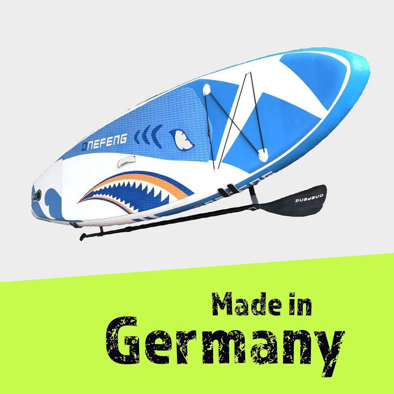 Laden Sie das Bild in Galerie -Viewer, SUP wandhouder met vilt en peddelhouder – surfboard longboard boardhouder – wandrek
