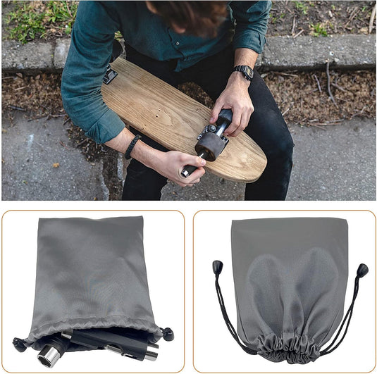 Skateboard gereedschap 15-delige set met T-tool Y-tool en inbussleutel – longboard skate accessoires