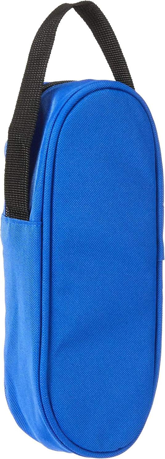 Sac de transport pour jeu de boules pour 3 boules en polyester 600D résistant avec fermeture éclair – sac de pétanque – rangement pour boules