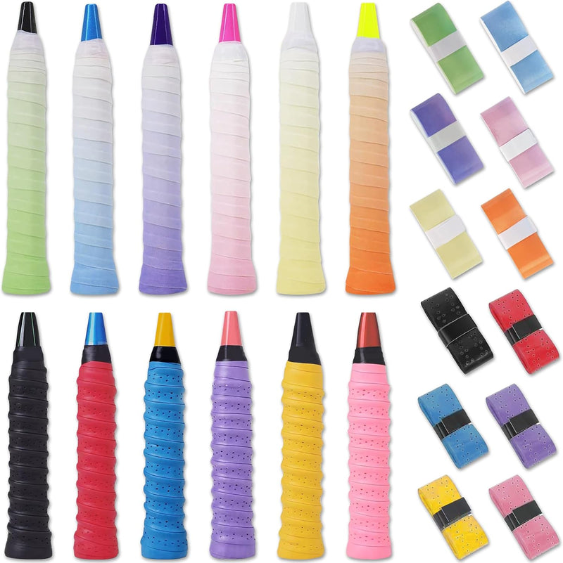 Chargez l'image dans la visionneuse de la galerie, Badminton gripband set 12 stuks multicolor
