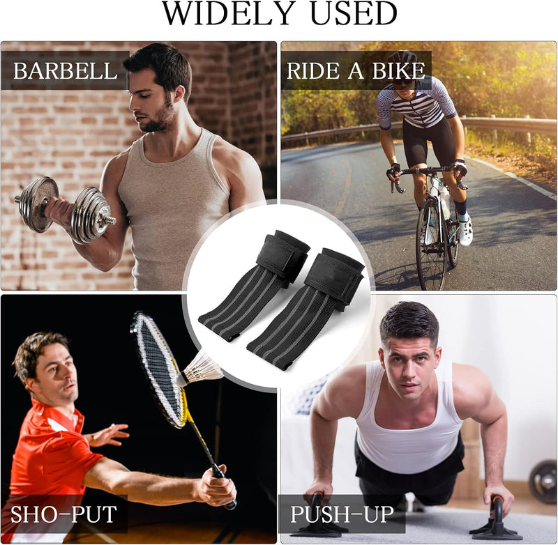 Laad afbeelding in Galerijviewer, TNSLAND liftingstraps voor krachttraining, polsbandages voor fitness, bodybuilding, powerlifting, crossfit en gymaccessoires
