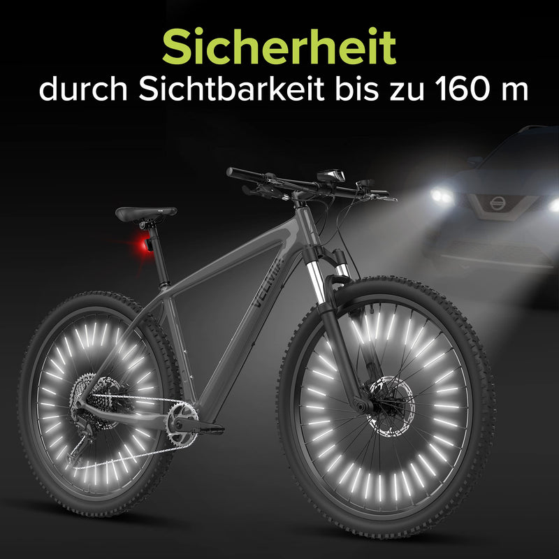 Laad afbeelding in Galerijviewer, Spaakreflectoren set voor fiets met 360° zichtbaarheid en kliksysteem – fietsreflectoren – spaakreflectoren

