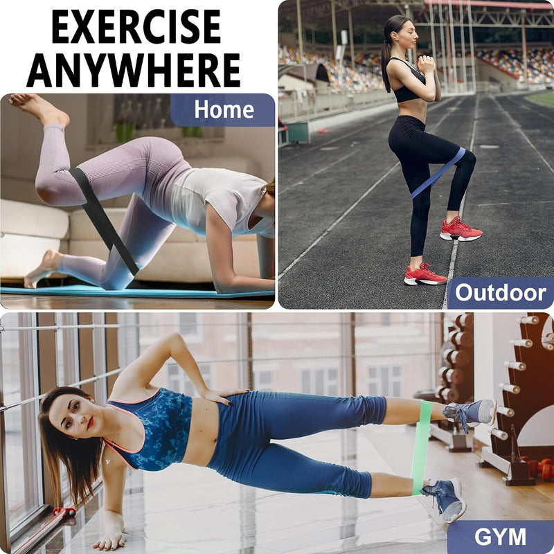 Load image into Gallery viewer, Resistance Band Set Van 5, Hoogwaardige Weerstandsbanden, Resistance Band Set Met Oefeninstructies En Draagtas, Gymnastiekband Voor Yoga, Pilates, Fitness, thuis trainen, stretchen
