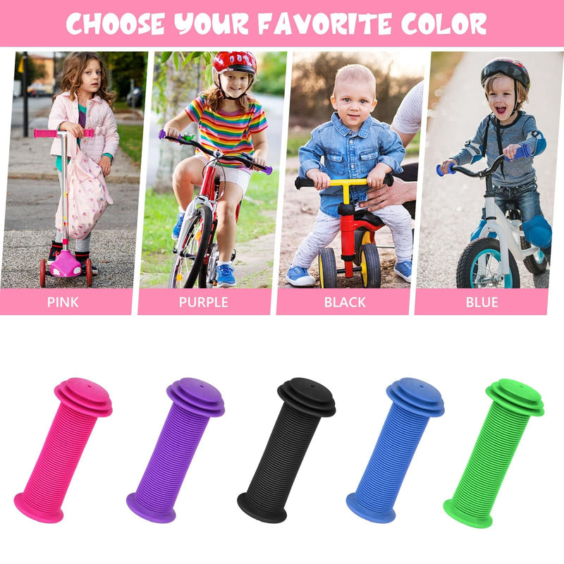 Laad afbeelding in Galerijviewer, URAQT Fietshandgrepen, 1 paar Kinderfietshandgrepen, Antislip Kinderfietsgrepen 22 mm Stuurgrepen stootbescherming, Rubberen Handvatten voor Scooters Driewielers Kinderloopfiets Kinderfiets
