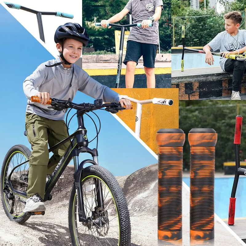 Chargez l'image dans la visionneuse de la galerie, Ergonomische fietshandvatten 20-22 mm met einddoppen
