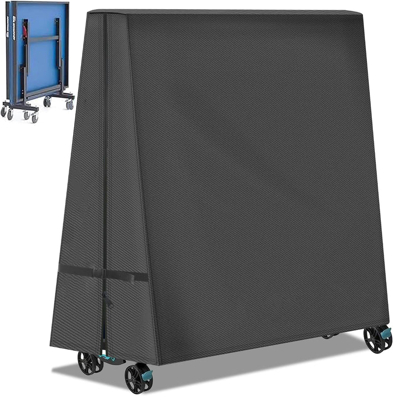 Charger l’image dans la visionneuse de galerie, Housse de protection pour table de ping-pong en polyester 600D pour tables pliantes et plates – protection de table de ping-pong – bâche de ping-pong
