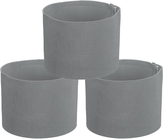 Aanvoerdersbanden voetbal 3 stuks verstelbaar donkerblauw – captain armbanden – sport accessoires