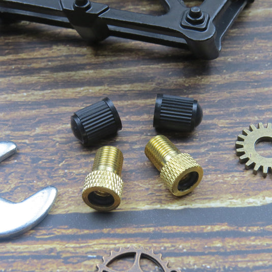 Fietsventiel adapter set 15-delig voor Presta Dunlop en Schrader – ventieladapter – fietsaccessoires