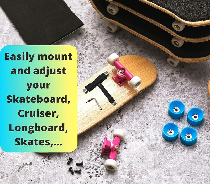 Laden Sie das Bild in Galerie -Viewer, Skateboard rugzak met T-tool voor skateboard en longboard – draagtas – skate accessoires
