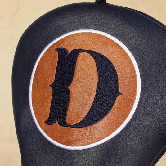 Golfclub hoofdhoezen 3 stuks van kunstleer voor driver fairway en hybrid – golfheadcovers – clubbescherming