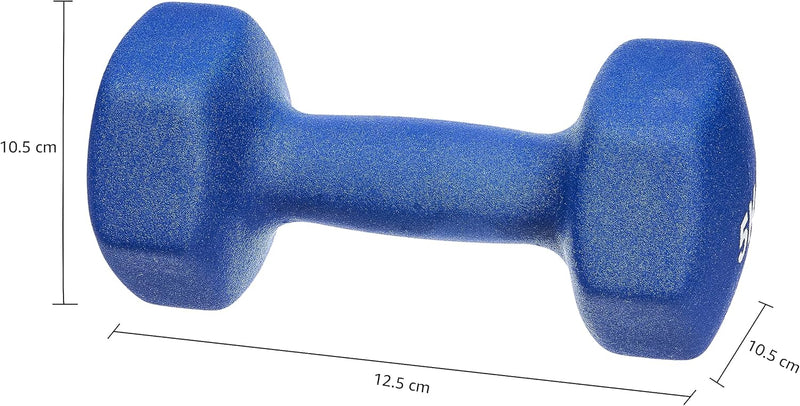 Laad afbeelding in Galerijviewer, Neopreen halterset met zeshoekige antislip dumbbells in verschillende gewichten – handgewichten – krachttraining
