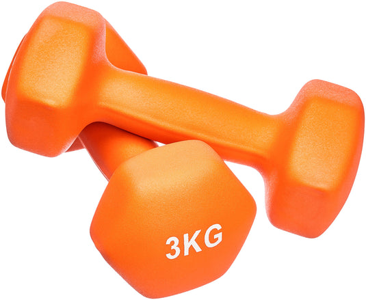 Neopreen dumbbells met antislip grip – halters – fitness gewichten