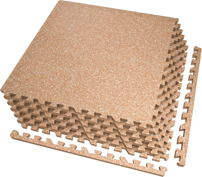 Load image into Gallery viewer, Puzzelmat fitness 12 stuks – 60 x 60 x 1,4 cm – antislip rubber en EVA vloerbescherming voor homegym – zwart/wit
