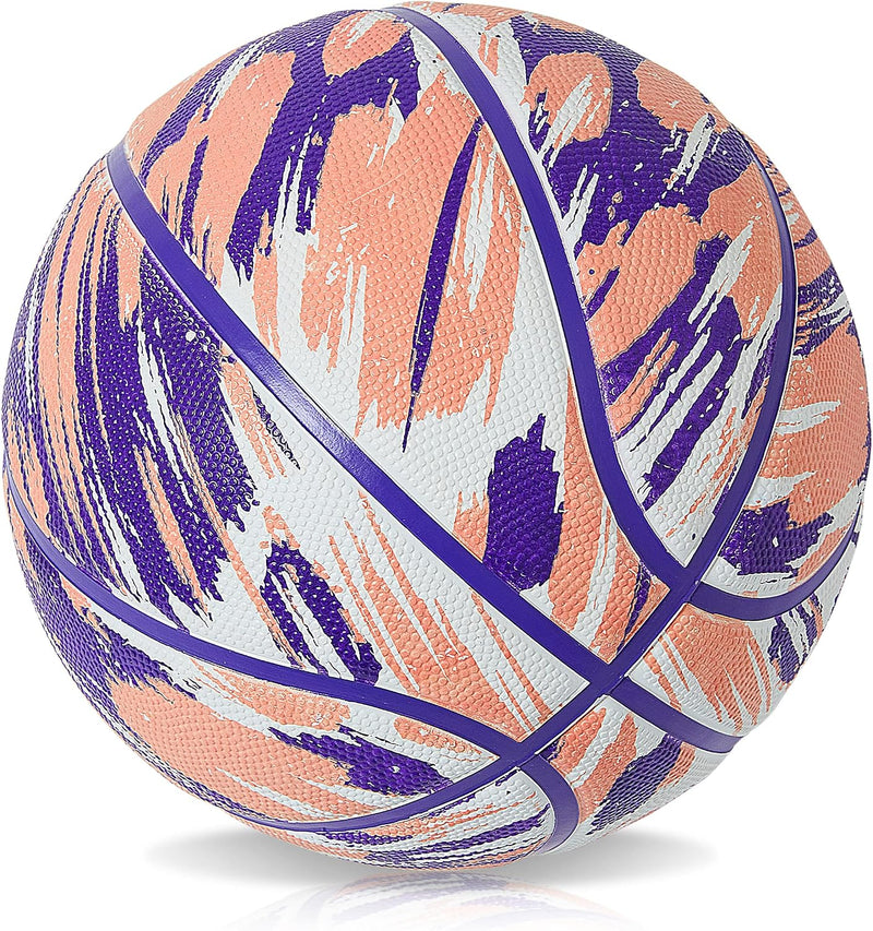 Laad afbeelding in Galerijviewer, Basketbal maat 5 rubber voor binnen en buiten
