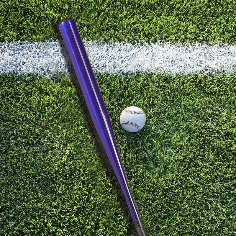 Laad afbeelding in Galerijviewer, Relaxdays Baseball Mallet Aluminum, 34 inches/86cm, Non-slip Handle, Lightweight Softball Racket, Aluminum Mallet, Blue
