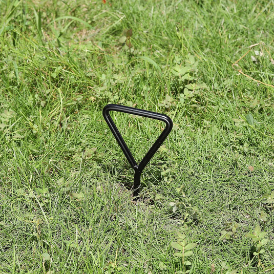 Grondankers 4 stuks 40,5 cm met spanbanden – trampoline ankers – stormbeveiliging