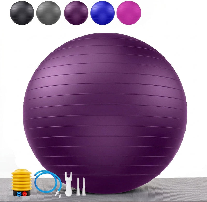 Laden Sie das Bild in Galerie -Viewer, Gymnastiekbal 45 cm met anti-burst bescherming – zitbal – balansbal – fitness

