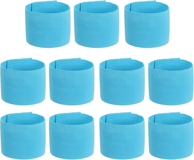 Laad afbeelding in Galerijviewer, Aanvoerdersbanden 11 stuks verstelbaar 33 x 7 cm – captain armbanden – voetbal accessoires - happygetfit.com
