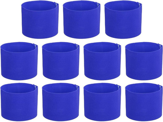Aanvoerdersbanden 11 stuks verstelbaar 33 x 7 cm – captain armbanden – voetbal accessoires - happygetfit.com