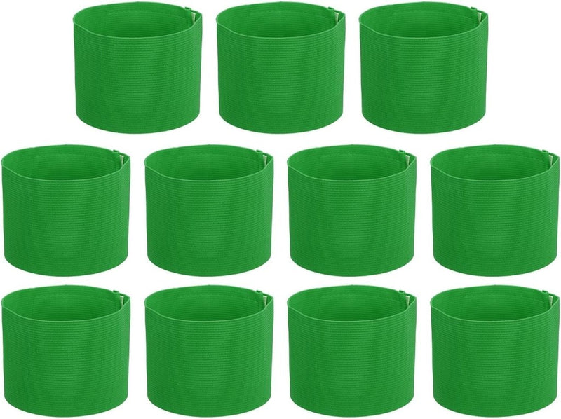 Laad afbeelding in Galerijviewer, Aanvoerdersbanden 11 stuks verstelbaar 33 x 7 cm – captain armbanden – voetbal accessoires - happygetfit.com
