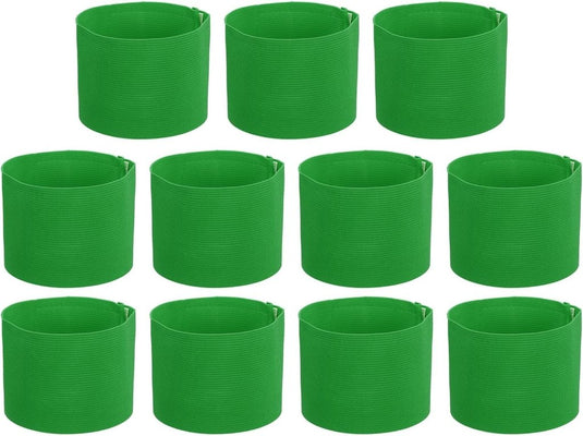 Aanvoerdersbanden 11 stuks verstelbaar 33 x 7 cm – captain armbanden – voetbal accessoires - happygetfit.com