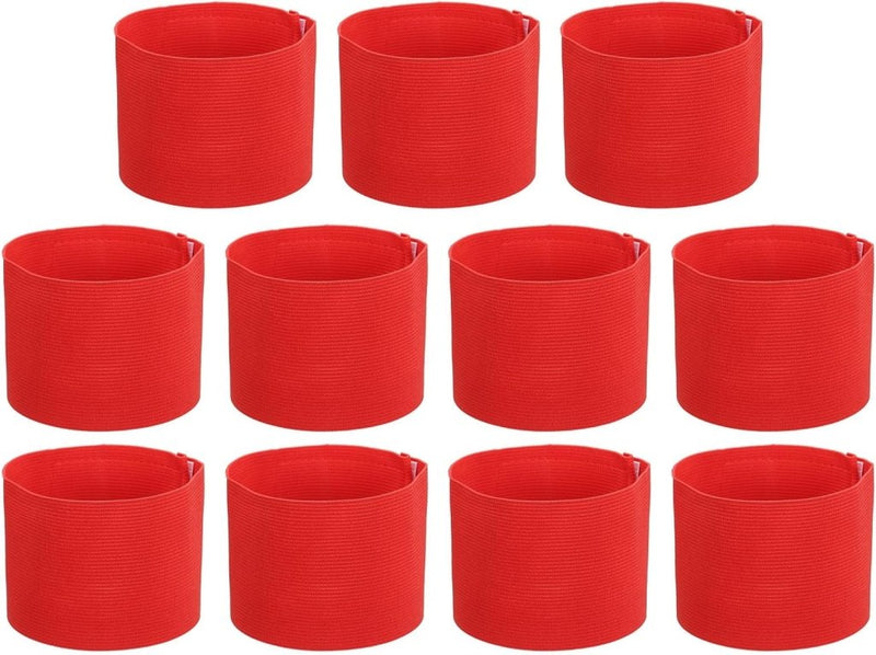 Laad afbeelding in Galerijviewer, Aanvoerdersbanden 11 stuks verstelbaar 33 x 7 cm – captain armbanden – voetbal accessoires - happygetfit.com
