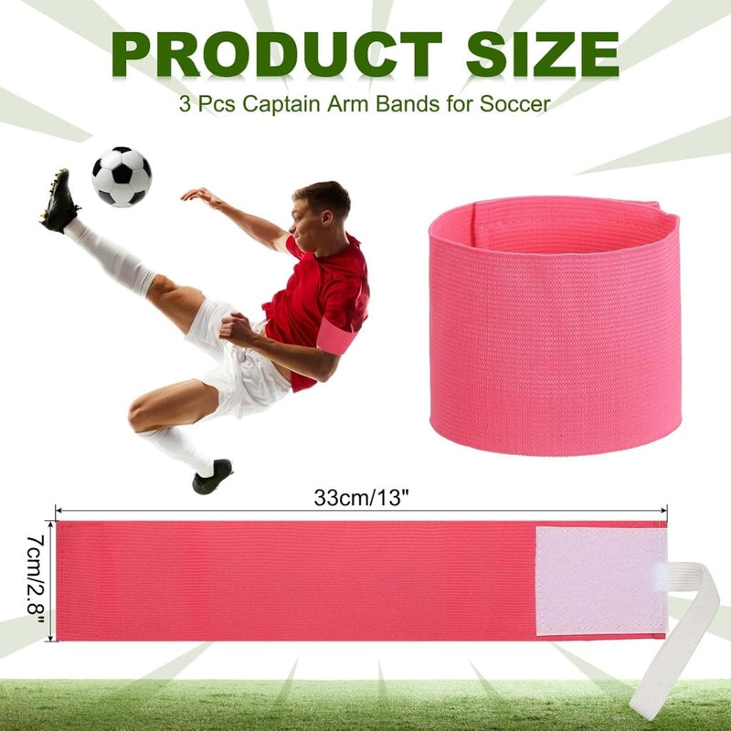 Load image into Gallery viewer, Aanvoerdersbanden voetbal 3 stuks verstelbaar donkerblauw – captain armbanden – sport accessoires - happygetfit.com
