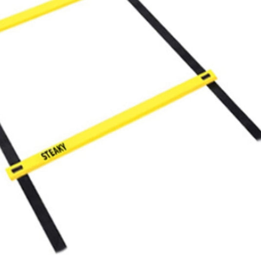 Agility ladder 6 meter met 12 sporten en 10 pionnen – coördinatieladder – snelheidstraining - happygetfit.com