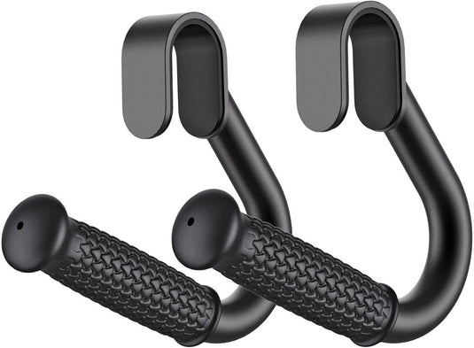 Antislip handgrepen voor weerstandsbanden zwart - happygetfit.com