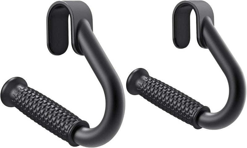 Laad afbeelding in Galerijviewer, Antislip handgrepen voor weerstandsbanden zwart - happygetfit.com
