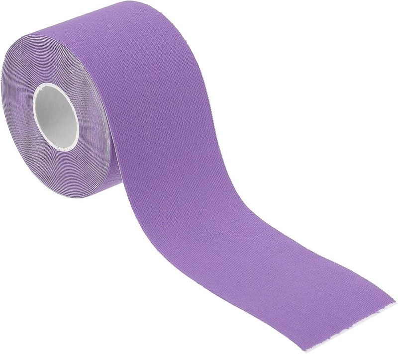 Laad afbeelding in Galerijviewer, Antislip katoenen sporttape 5 m x 5 cm (1 rol) - Zelfklevende gripband &amp; sporttaping - Griptape tennisracket &amp; aerial hoop - happygetfit.com
