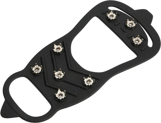 Antislip schoenspikes maat M 35-40 met 8 roestvrijstalen punten voor sneeuw en ijs – ijzerglijders – wandelaccessoires - happygetfit.com