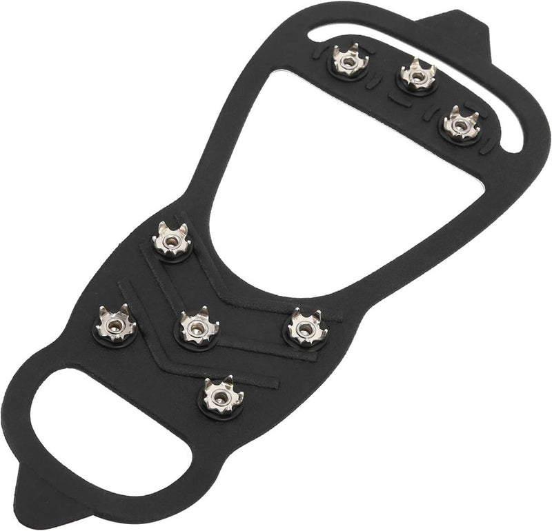 Load image into Gallery viewer, Antislip schoenspikes met 8 tanden zwart - happygetfit.com
