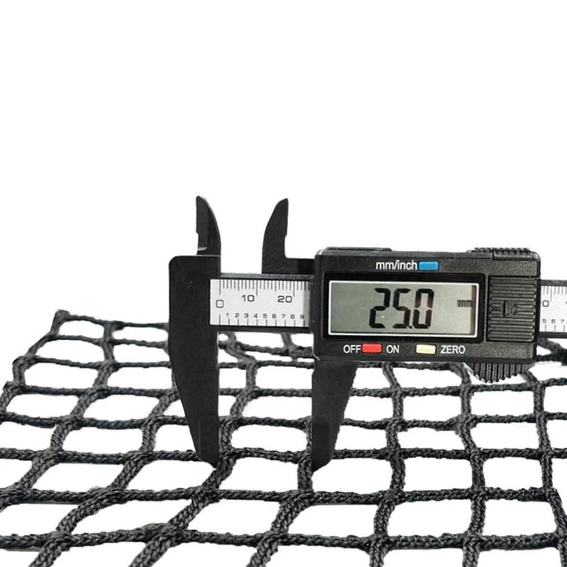 Load image into Gallery viewer, Aoneky Heavy Duty Knotless Golf Hitting Net, Practice Net with Reinforced Rope Edge, 1" Square Mesh 3mm Polyester Netting for Baseball Soccer Hockey Backyard Driving Cage Indoor Outdoor Use - happygetfit.com
