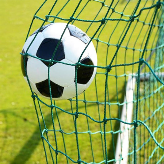 Aoneky Soccer Backstop Net - Heavy Duty Practice Barrier & Containment Net for Training, High Impact Hitting Netting, 10-15 x 10-60 Ft Sizes for Football/Soccer - happygetfit.com