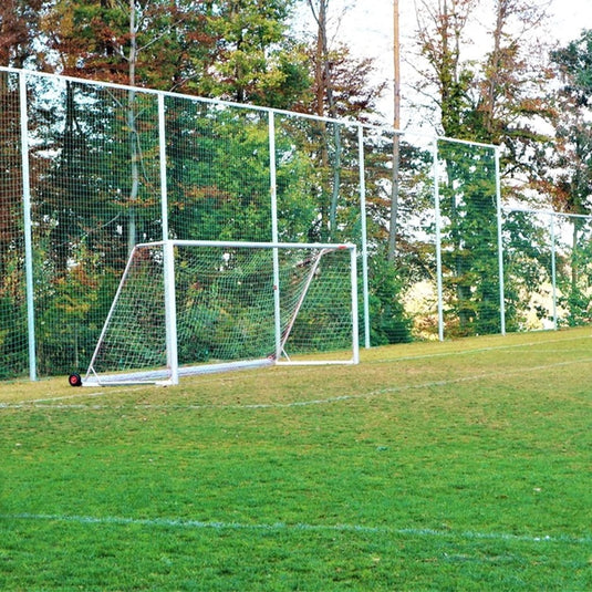 Aoneky Soccer Backstop Net - Heavy Duty Practice Barrier & Containment Net for Training, High Impact Hitting Netting, 10-15 x 10-60 Ft Sizes for Football/Soccer - happygetfit.com