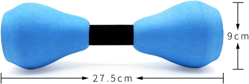 Laden Sie das Bild in Galerie -Viewer, Aqua dumbbells set van 2 blauw voor waterfitness - happygetfit.com
